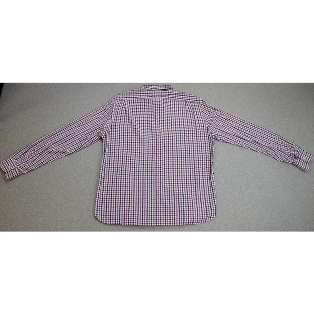 J Crew Shirt Mens‎ XL Check 100% Cotton Slim Fit Button Down